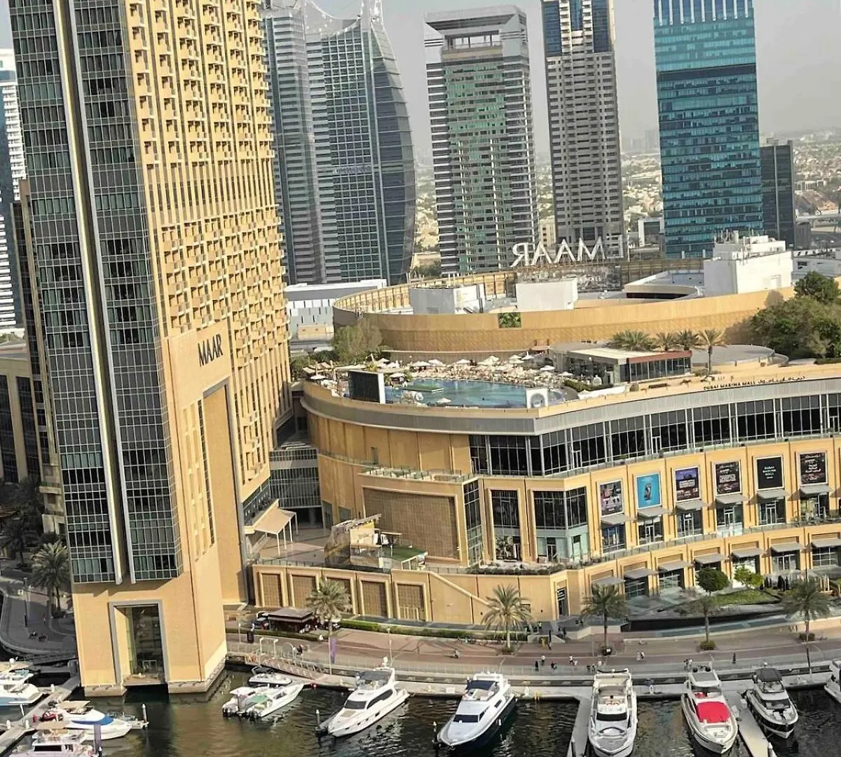 Modern One-Bedroom In Heart Of Marina Dubai Lägenhet
